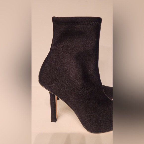 Good American Ankle Shine Neoprene Black Size 9 & 8 & 8.5 - Picture 5 of 11